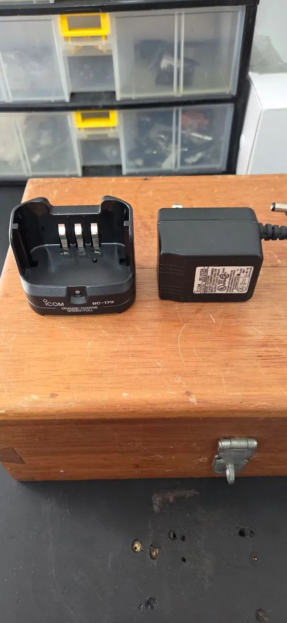 Icom BC-179 com BC-147SA - Foto 4