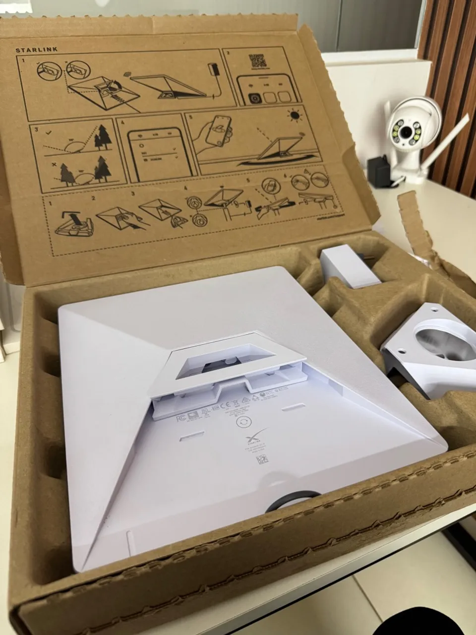 Starlink mini - Internet Via Satélite - Novo na Caixa