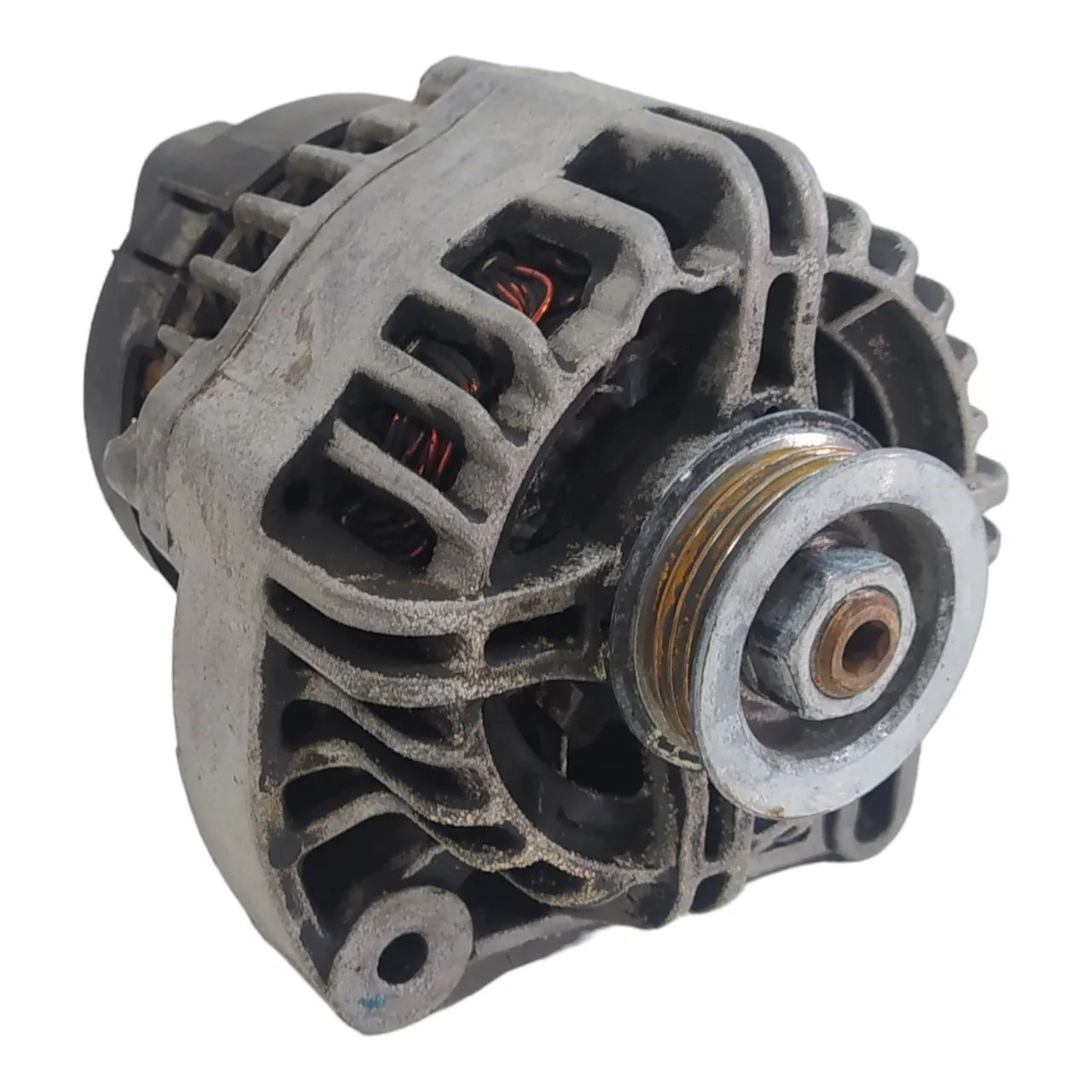 Alternador Fiat Uno Fiorino 1.3 2005 2006 A 2013 1214021690 - Foto 3