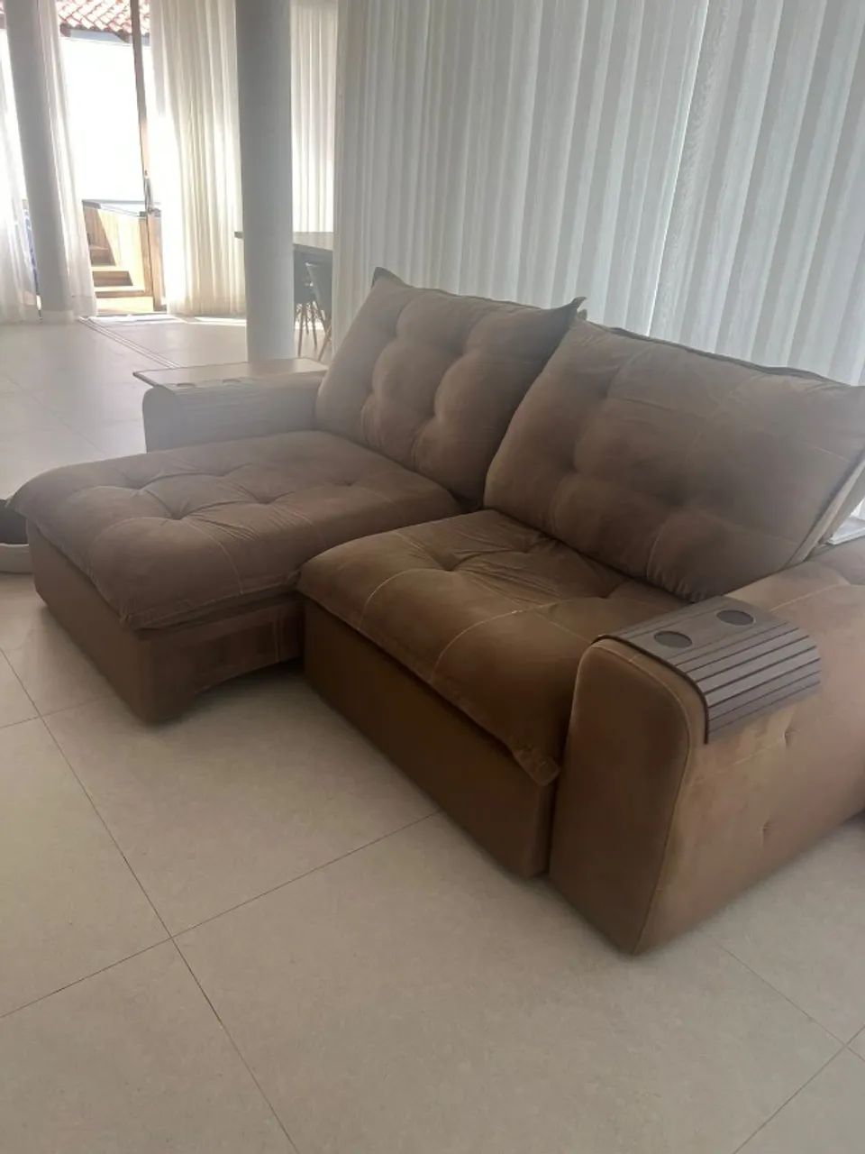 Sofá retrátil 2 lugares - Foto 3