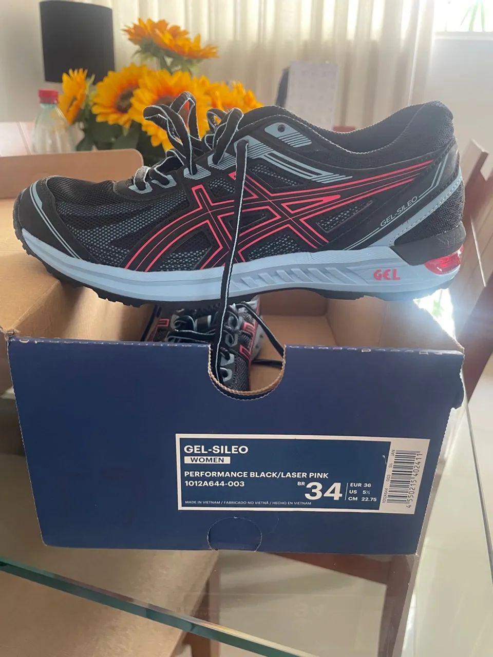 Tênis Asics Gel-Sileo - Tamanho 34
