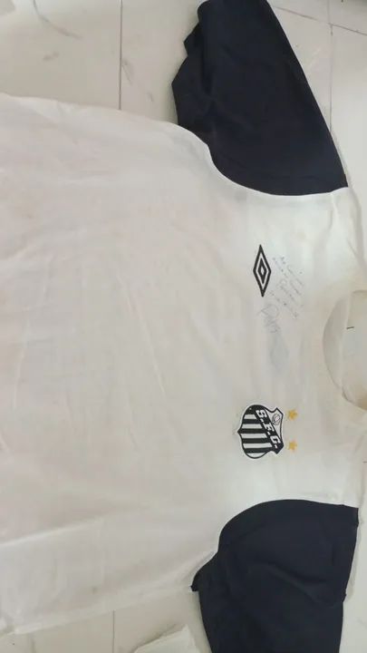 Camisa Santos FC - 10 - Sti - Semp Toshiba - Tamanho M - Foto 5