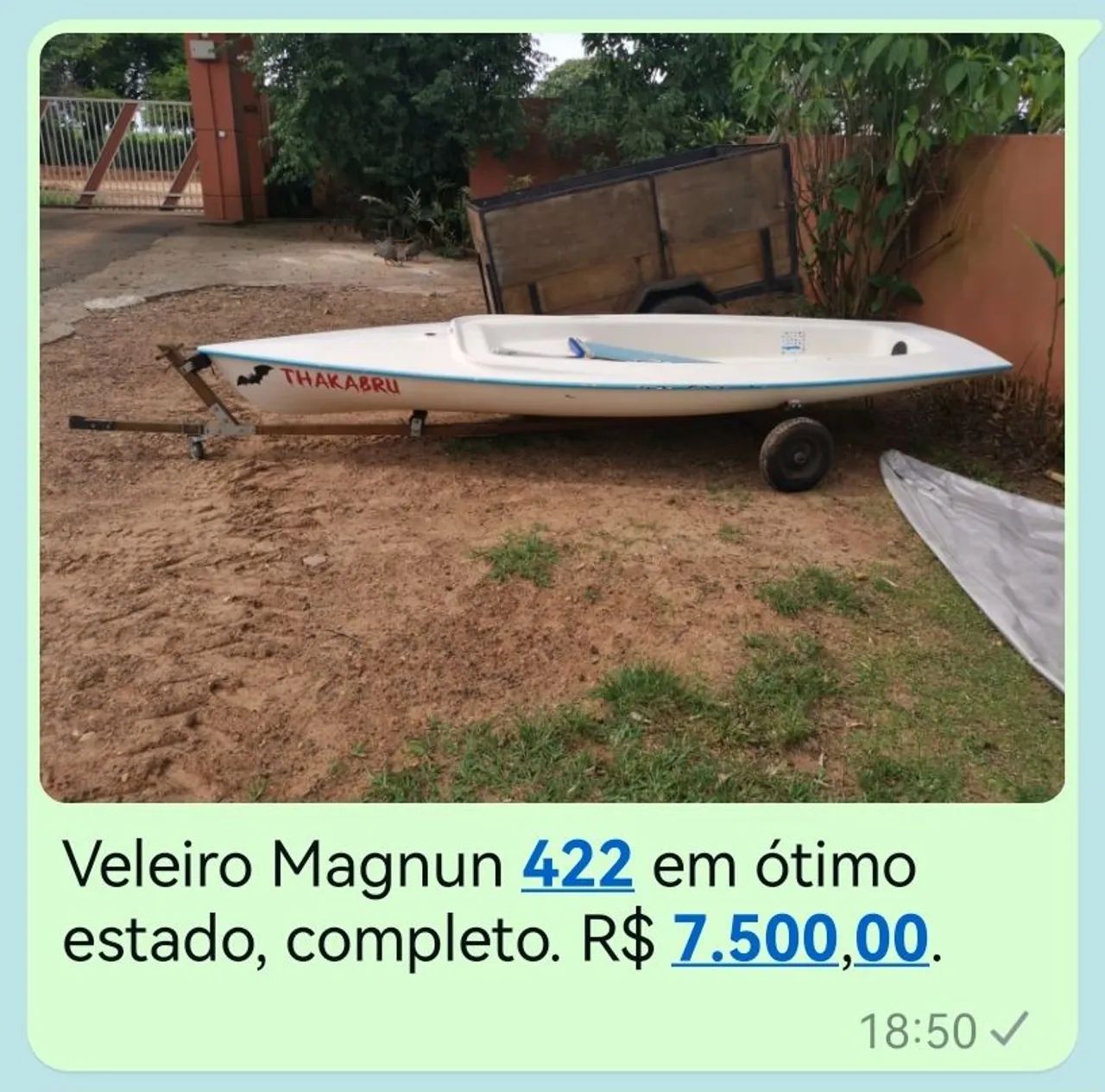 Veleiro Magnun 422 