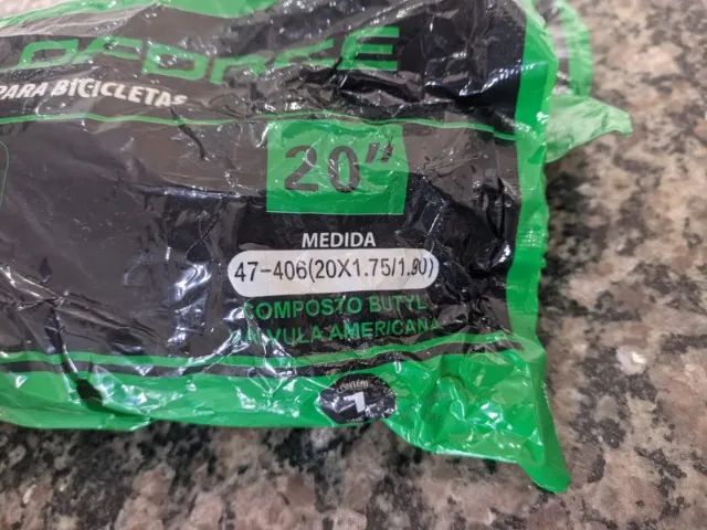 Kit Câmara de Ar Para Bicicleta Aro 20  - Foto 3