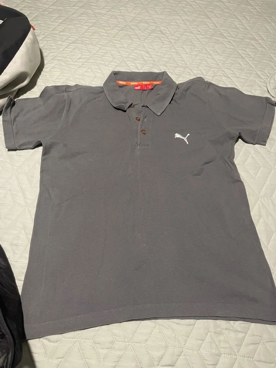 Camisa Polo Puma Cinza - Foto 2