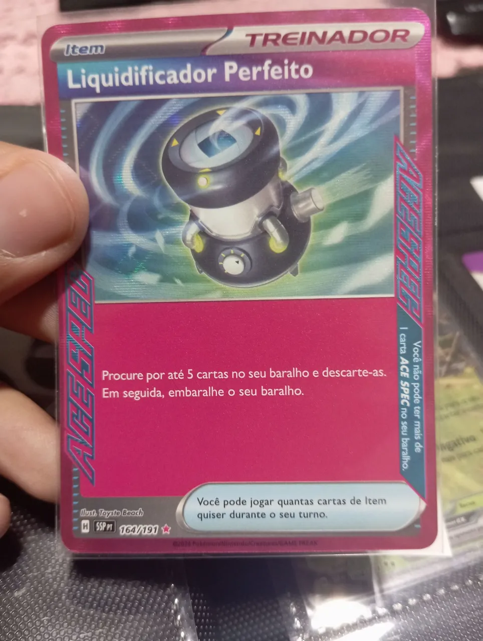 Liquidificador Perfeito - Carta Pokémon