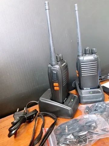 Par Rádio Comunicador Portátil 4 Km Vigiar Empresas Escolas - Foto 6