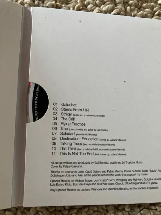CD Gui Boratto - This Is Not The End - Foto 3