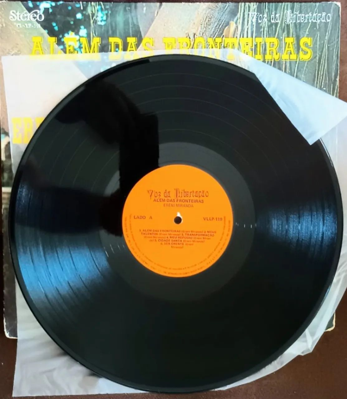 Lp Disco De Vinil Gospel Evangélico Ereni Miranda - Além das fronteiras - Foto 3