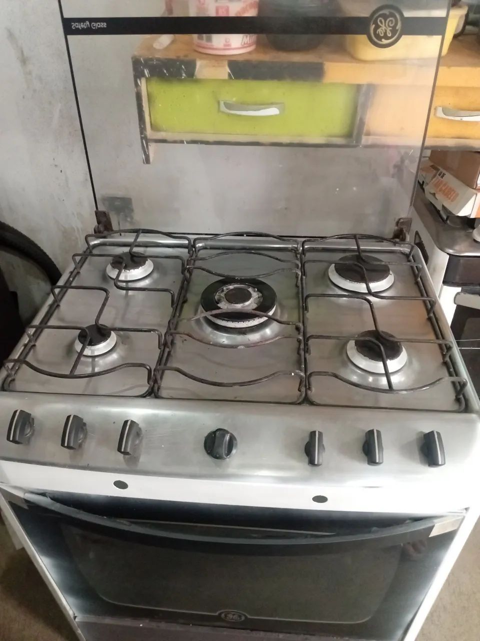 Fogão Ge 5 bocas reformado 