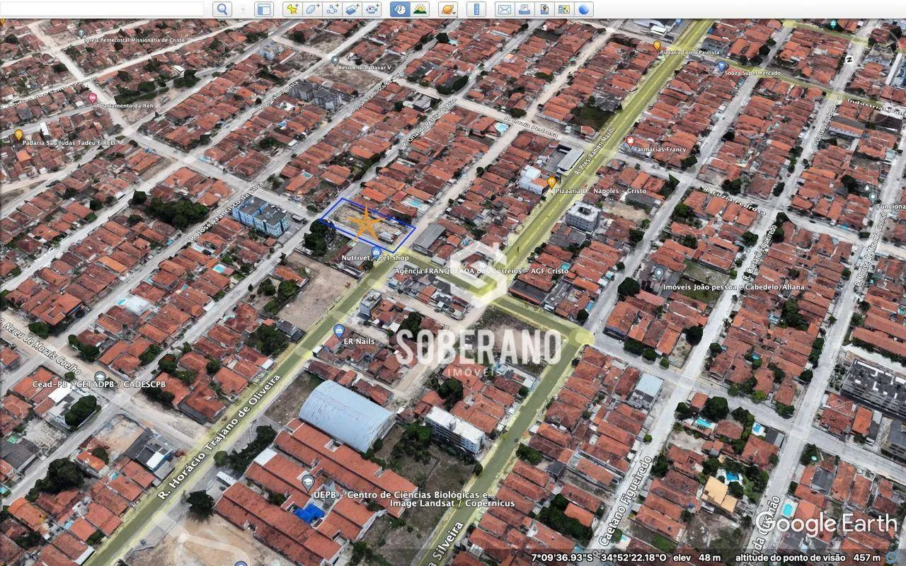 Terreno para alugar, 1110 m² por R$ 13.000,00/mês - Cristo Redentor - João Pessoa/PB