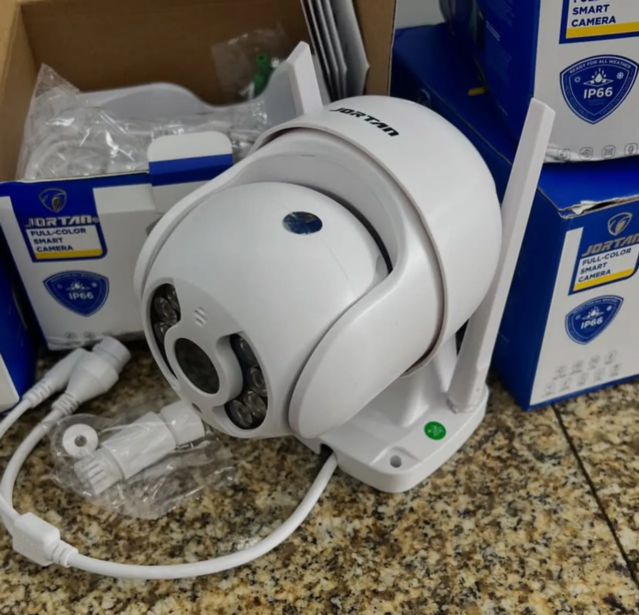 Câmera Wifi Externa Prova Agua Zoom Hd Sensor De Movimento Ptz Speed Dome Entregamos