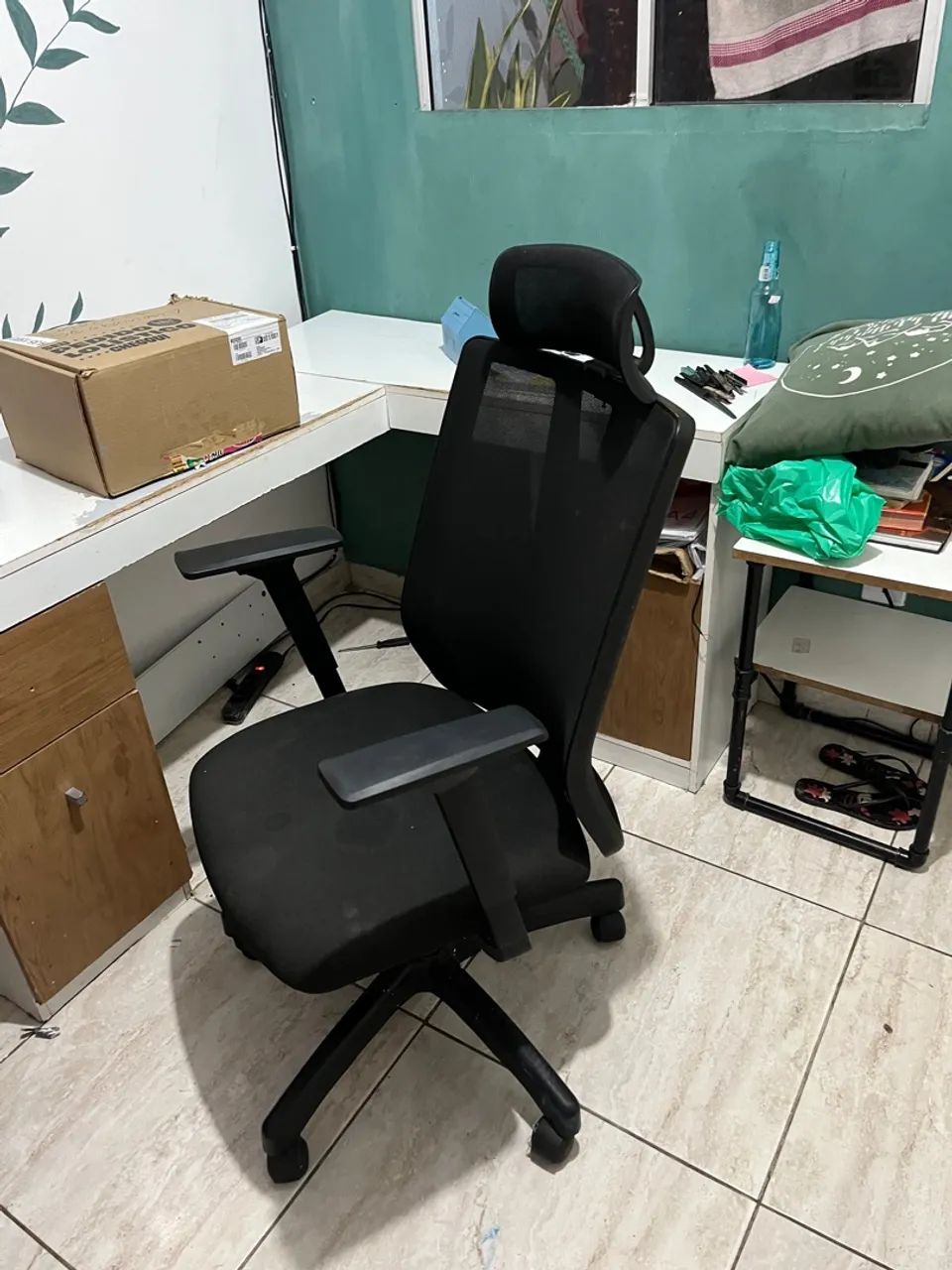 Cadeira de Escritório Ergonômica com Rodas - Foto 2