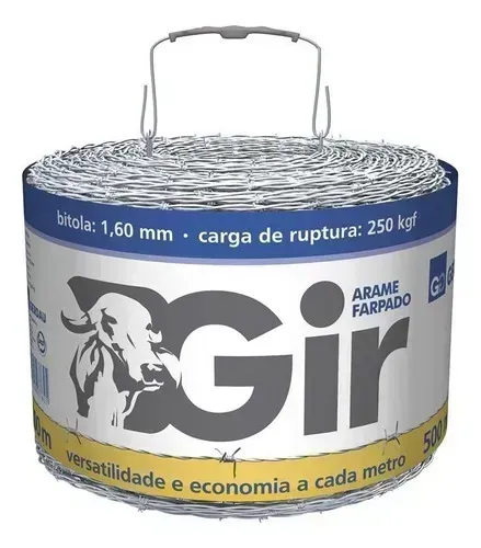 Promoção Arame Farpado 500m Galvanizado Gerdau