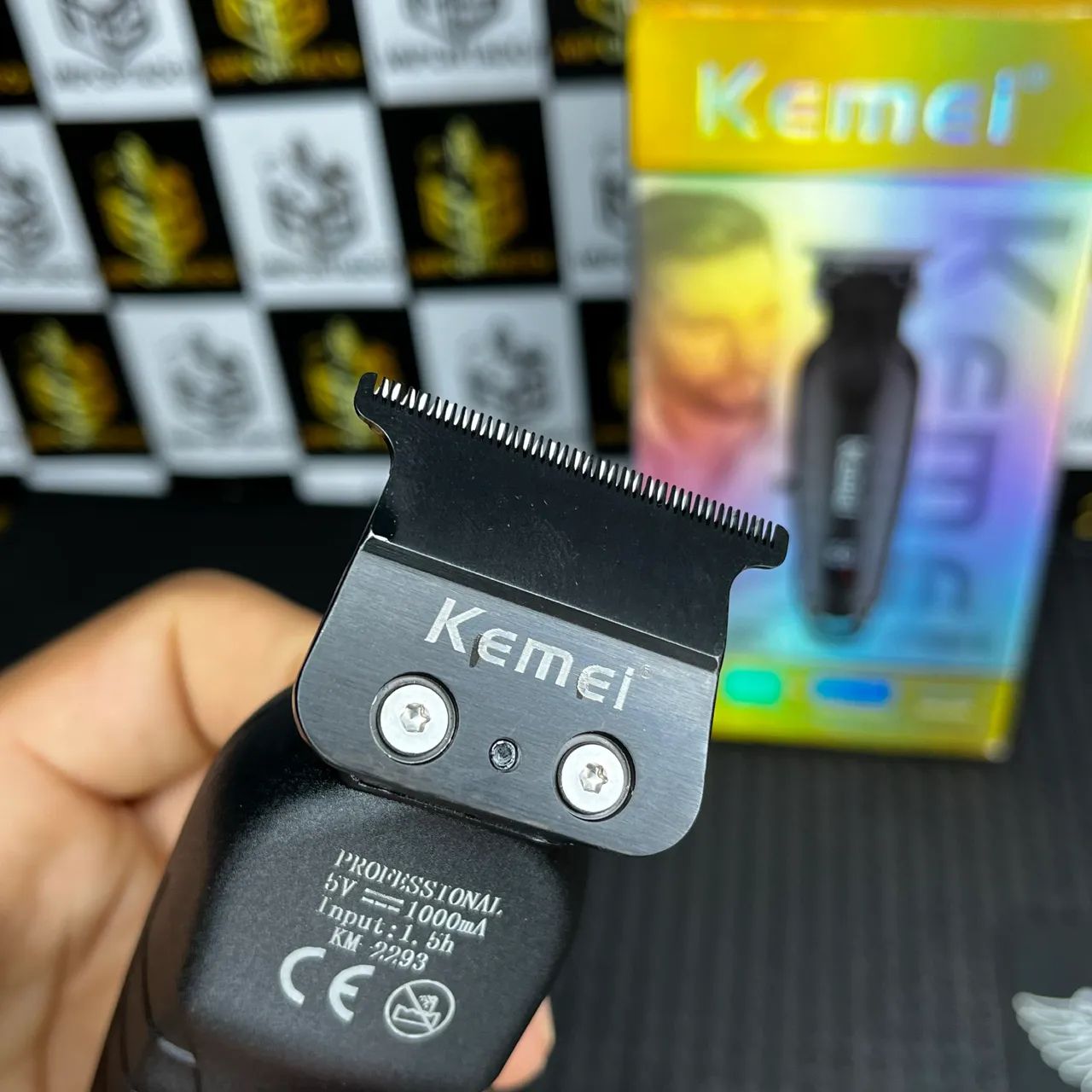 KEMEI KM-2293 MÁQUINA DE DETALHE PROFISSIONAL  - Foto 5