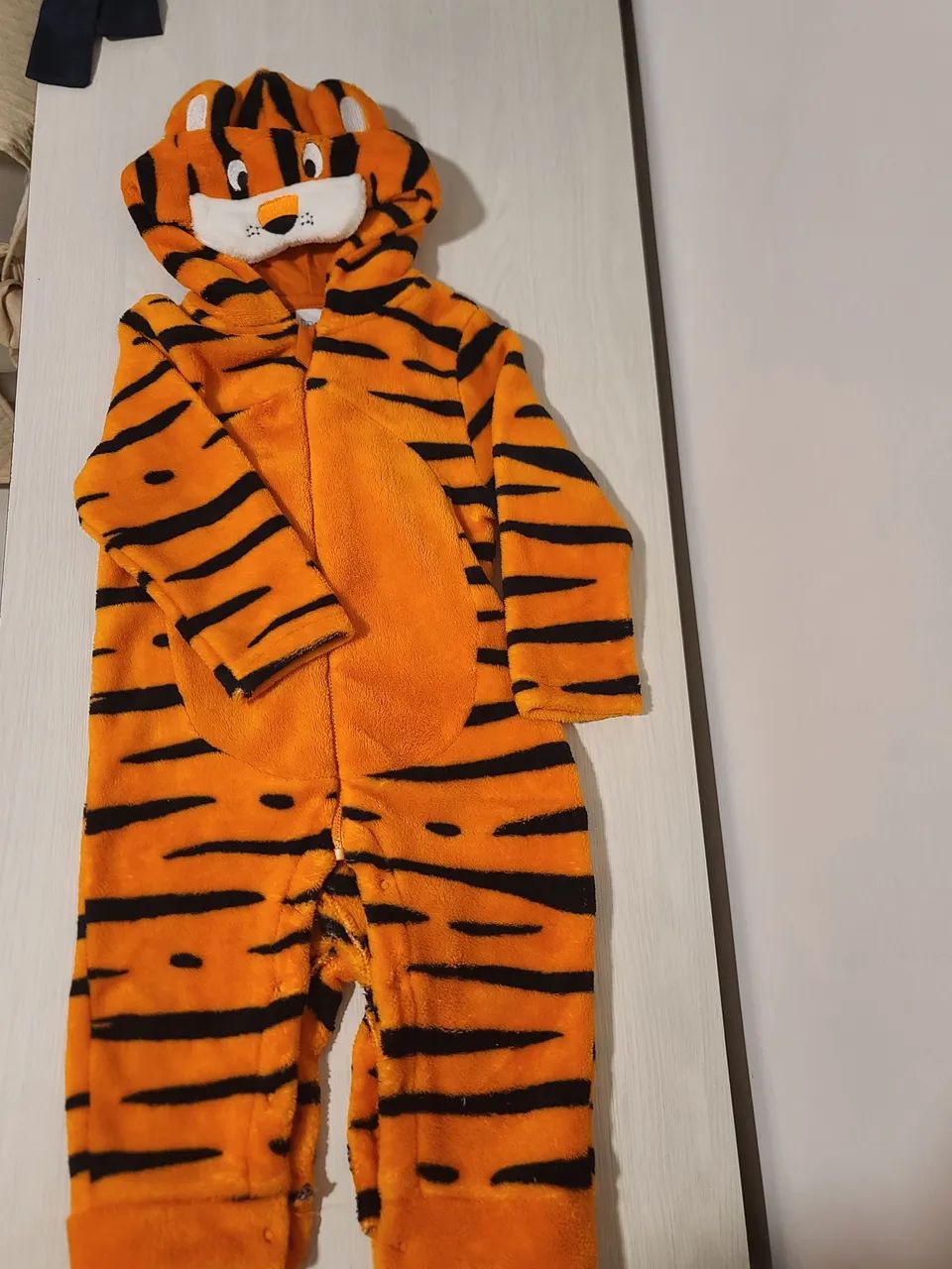 Macacão peludinho tigrinho bebê Tip Top - Foto 2