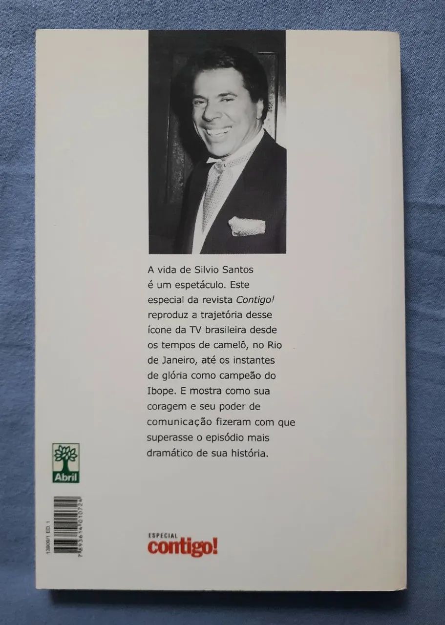 Livro Silvio Santos A História de um Vencedor - Especial Contigo!  - Foto 6