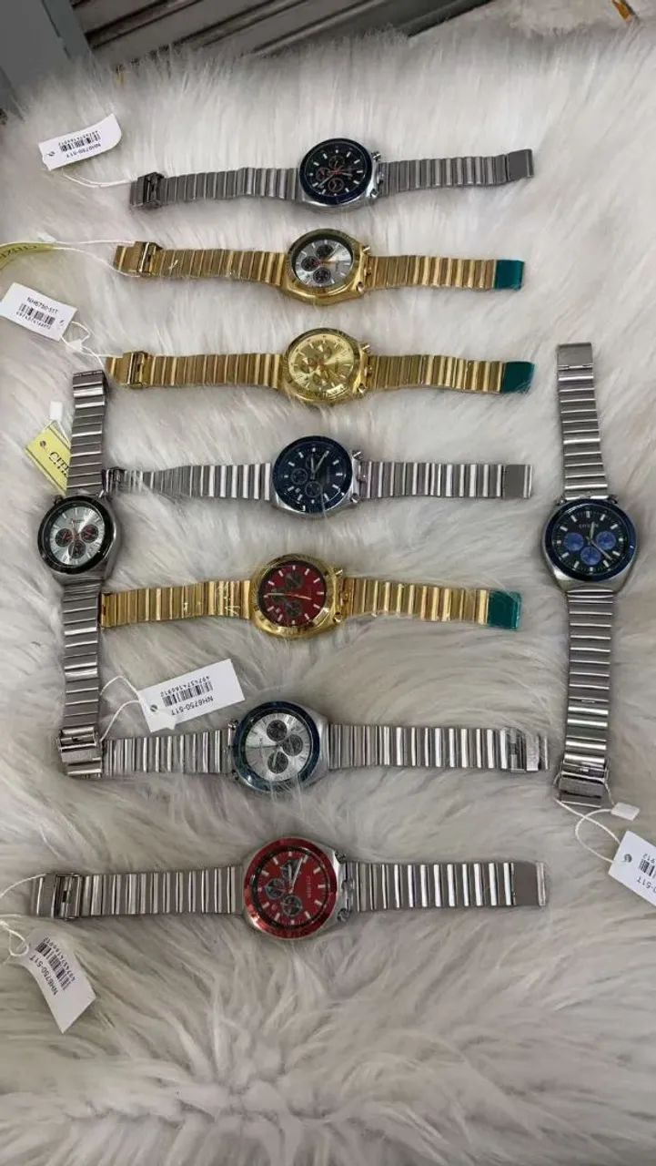 Relógio Estilo Citizen em Aço Inoxidável  - Foto 5