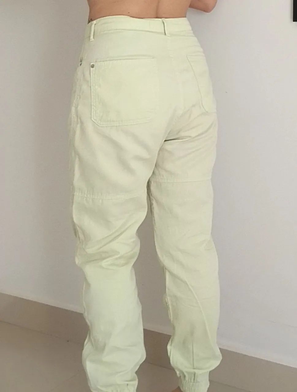 Calça cargo jogger verde pistache Youcom - Foto 2