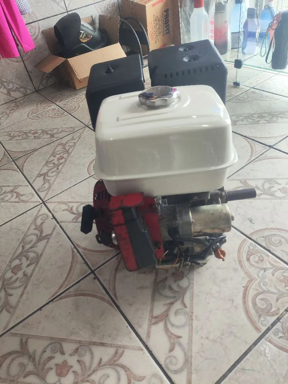 Motor branco 13hp partida elétrica  - Foto 3