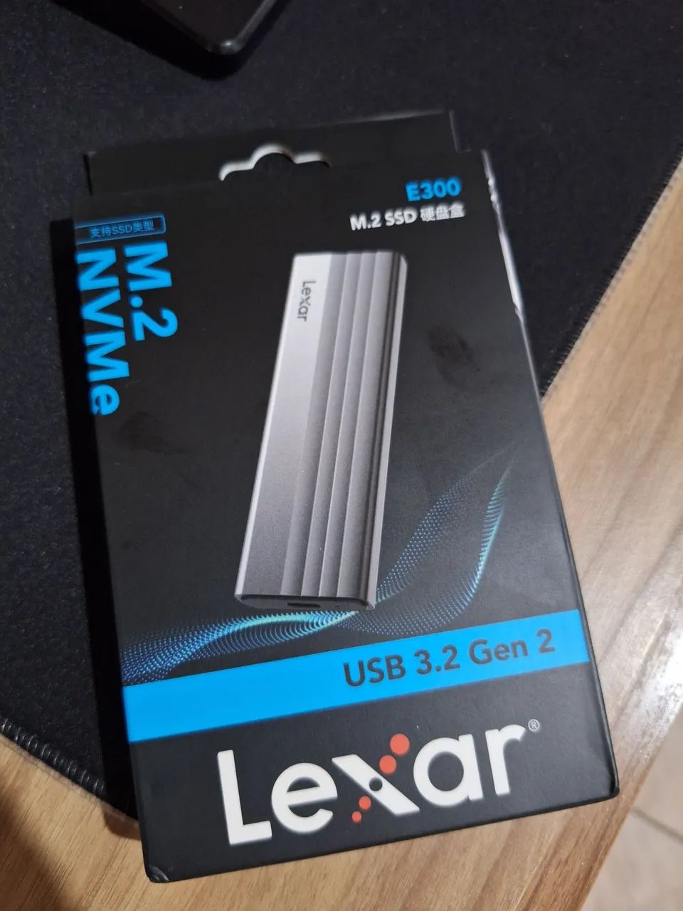 Case SSD M.2 NVMe Externo Lexar E300 USB 3.2 Gen 2