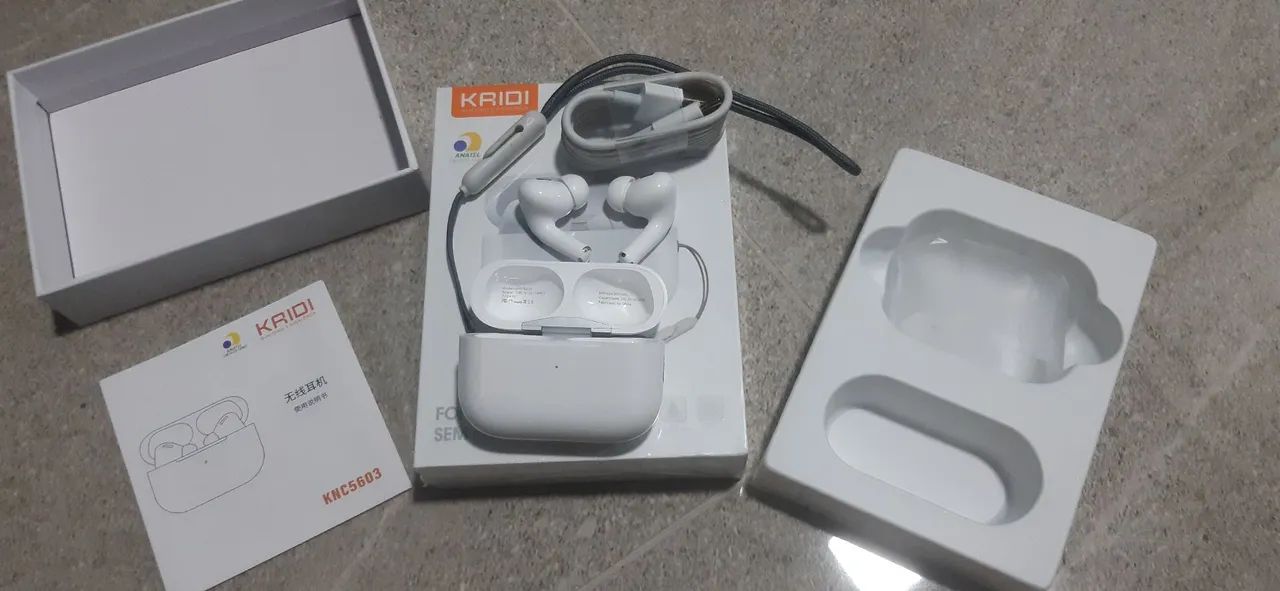 Fones de Ouvido Bluetooth kaidi - já é o menor preço - Foto 2