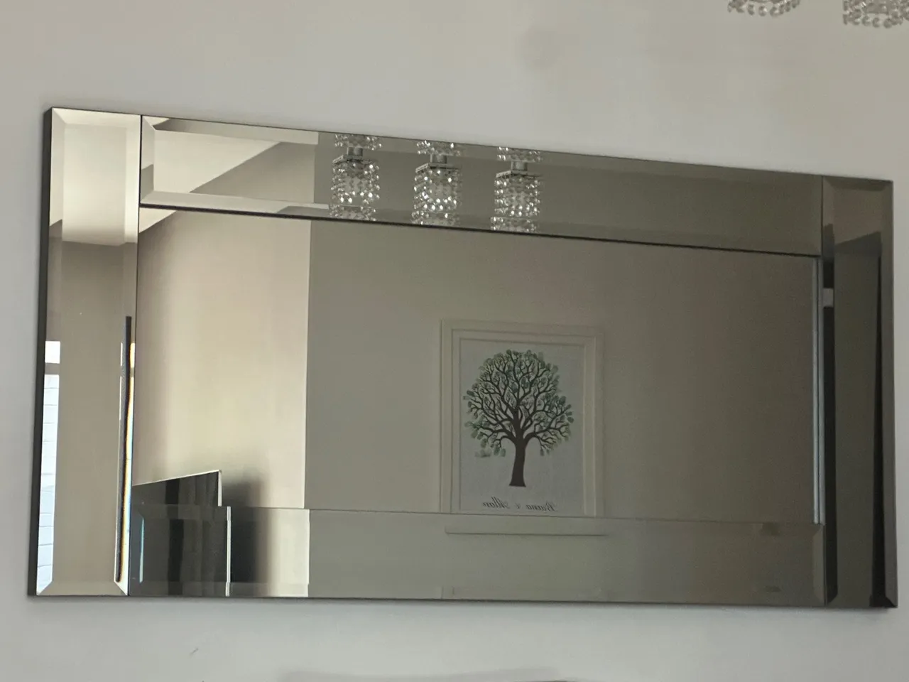 Espelho Decorativo Retangular Bisotê 1,60 x 0,80