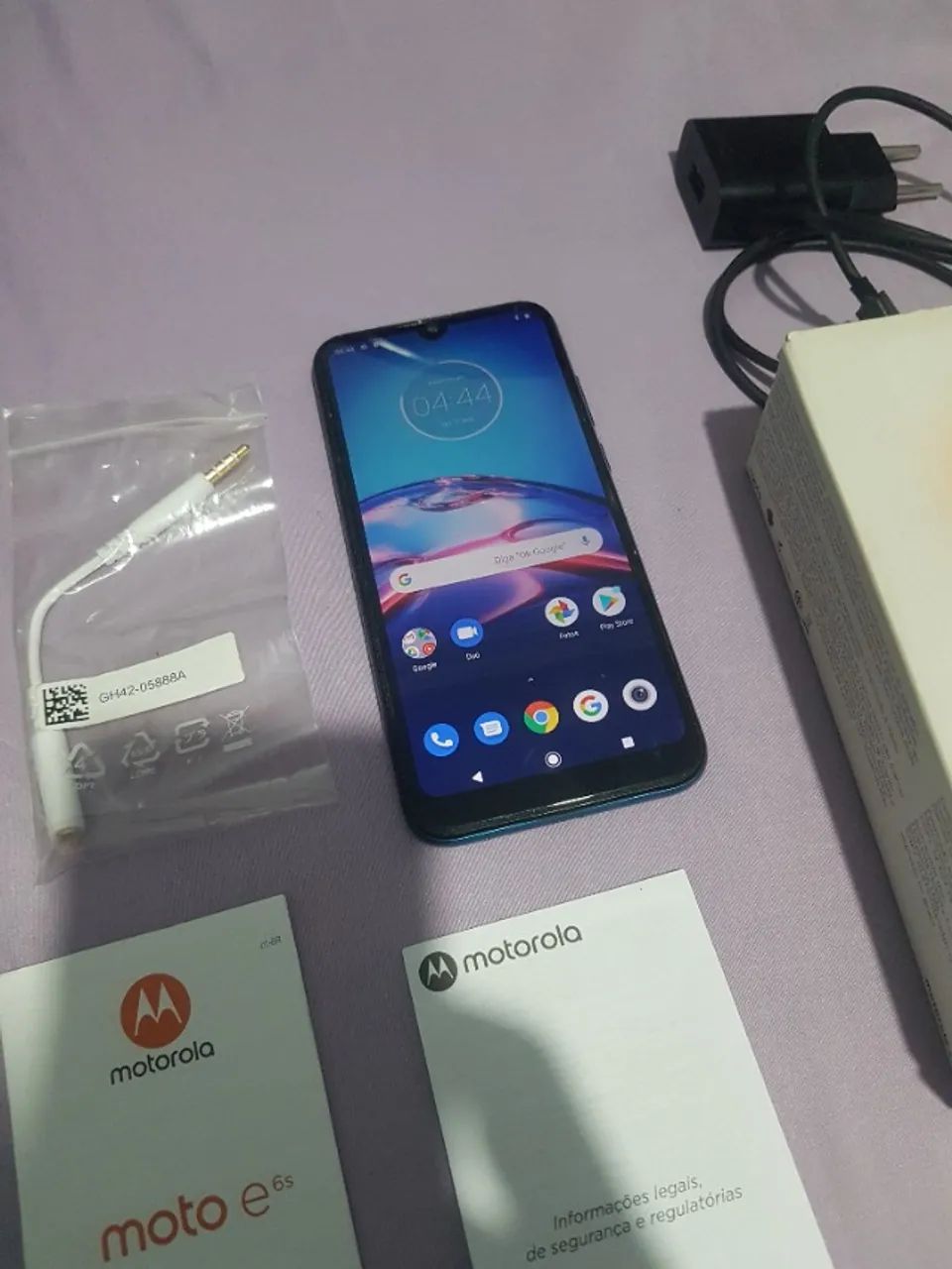 Motorola E6s completo na caixa. Aceito troca por video game - Foto 2