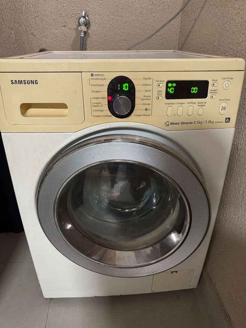 Lava e Seca e Esteriliza Samsung 8,5KG - Parcelo