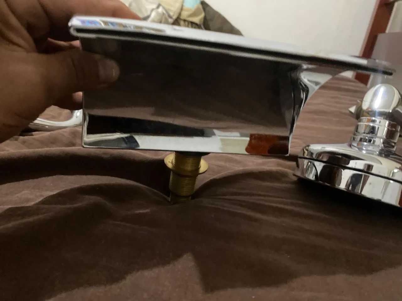 Ducha deca auto performace e misturador cascata de 15 cm - Foto 4