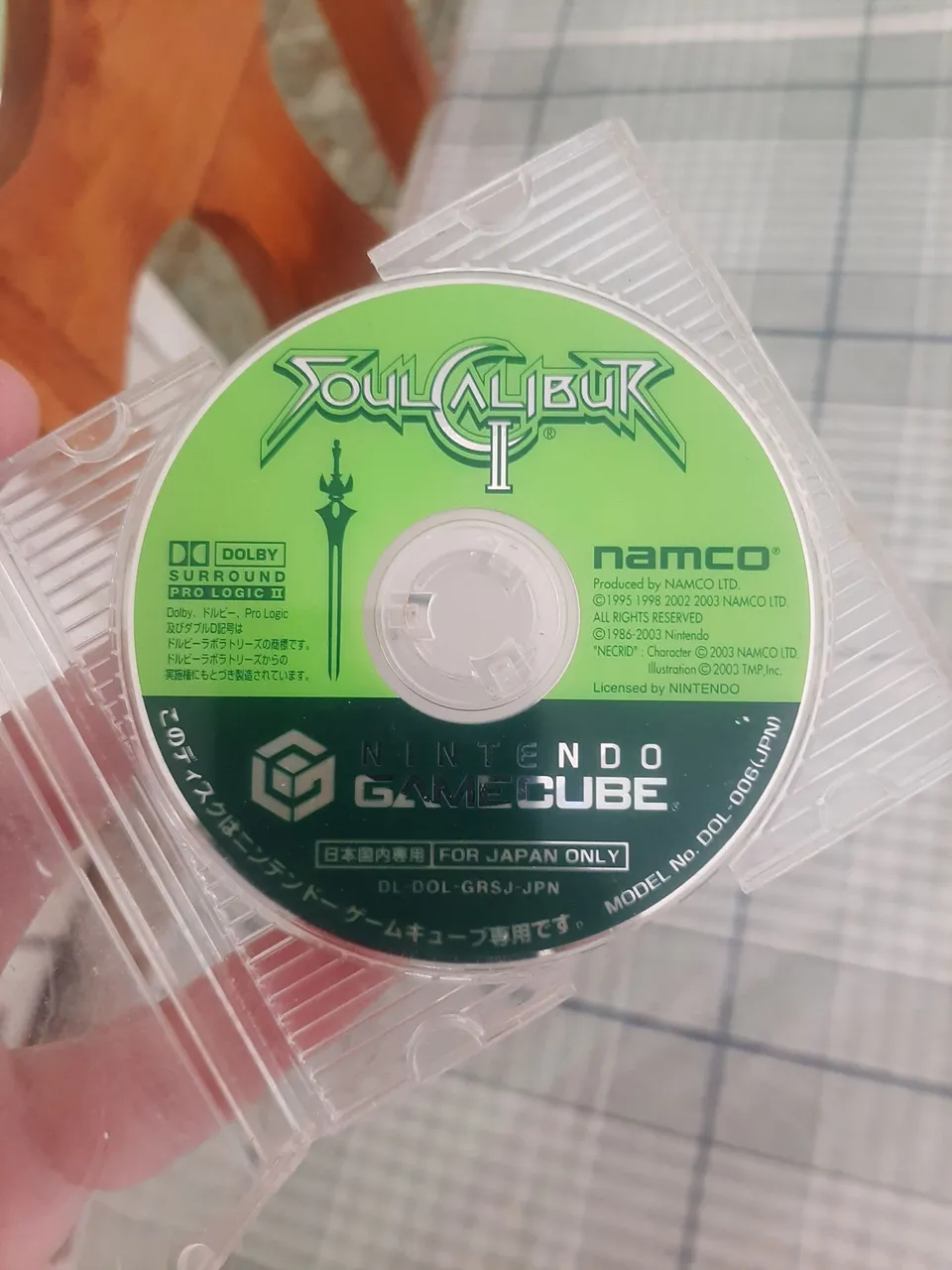 Soul Calibur II japonês - Nintendo GameCube