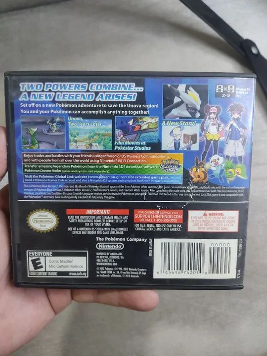 CAPAS POKÉMON BLACK/WHITE 2 NINTENDO DS - Foto 5