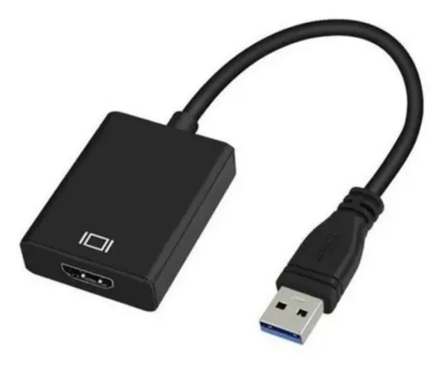 Adaptador Placa de Vídeo Externa USB para HDMI