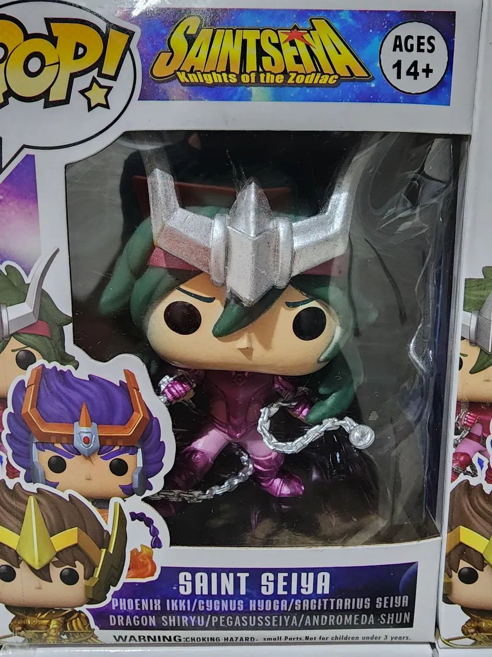 Boneco POP Shun de Andrômeda Cavaleiros do Zodíaco  - Foto 2