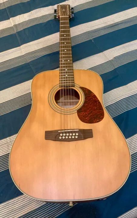 Violão Cort 12 cordas modelo Earth70E-12 NS - Foto 6