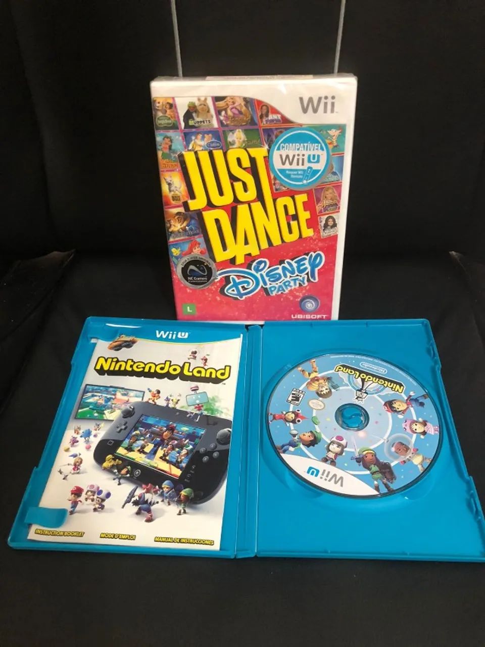 Nintendo Land (Wii U) Just Dance Disney Party (Wii) Lacrado