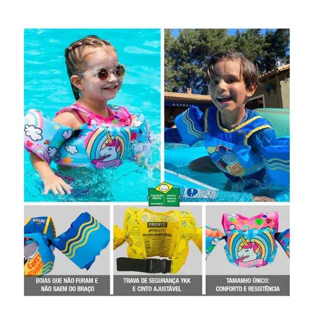 Boia Braço Colete Salva Vidas Homologado - Foto 4