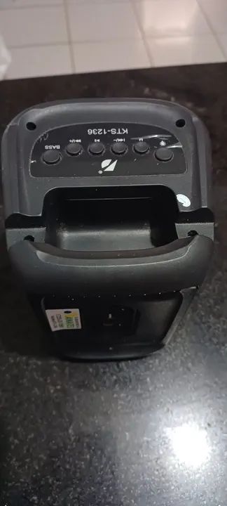 Caixa de Som Bluetooth com Luzes RGB - Foto 5