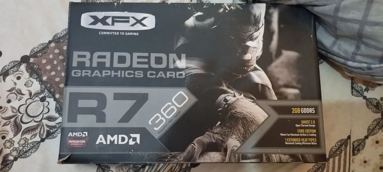 Placa de Vídeo XFX Radeon R7 360 2GB GDDR5