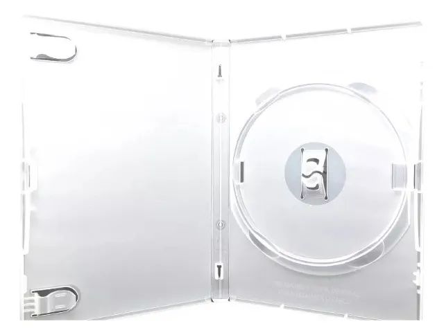 Box Dvd Estojo Transparente Original Padrão 14mm