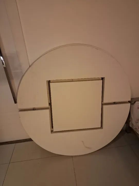 02 (duas) telas para pintura redondas com detalhes em inox - 1,00m de diâmetro  - Foto 2