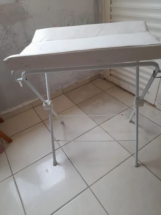 Banheira para Bebê com Trocador -  Branca - Foto 4