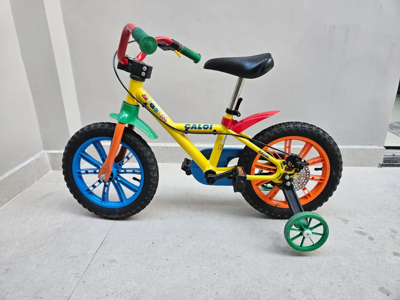 Bicicleta Infantil Caloi Zigbim