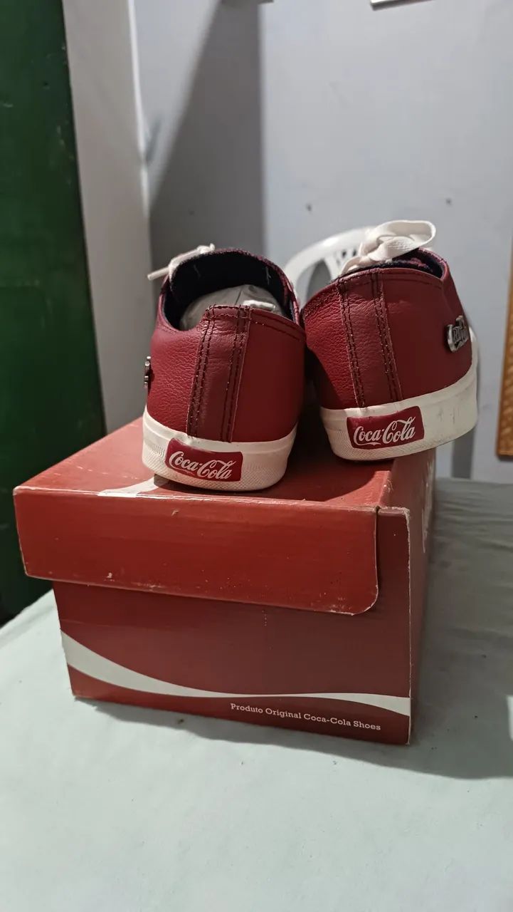Tênis Coca-Cola Vermelho - Foto 5