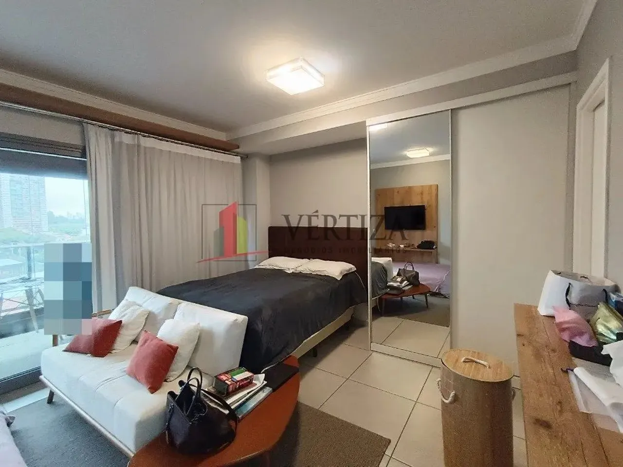Studio MOBILIADO para locação com 41m² no Brooklin