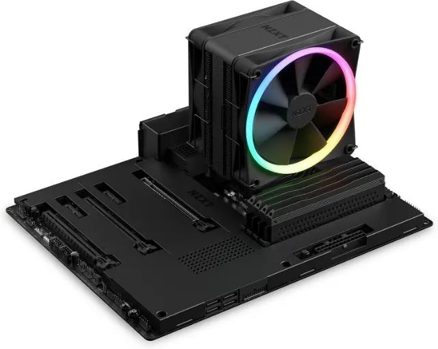 COOLER NZXT TN120 RGB PRETO LACRADO - Foto 5