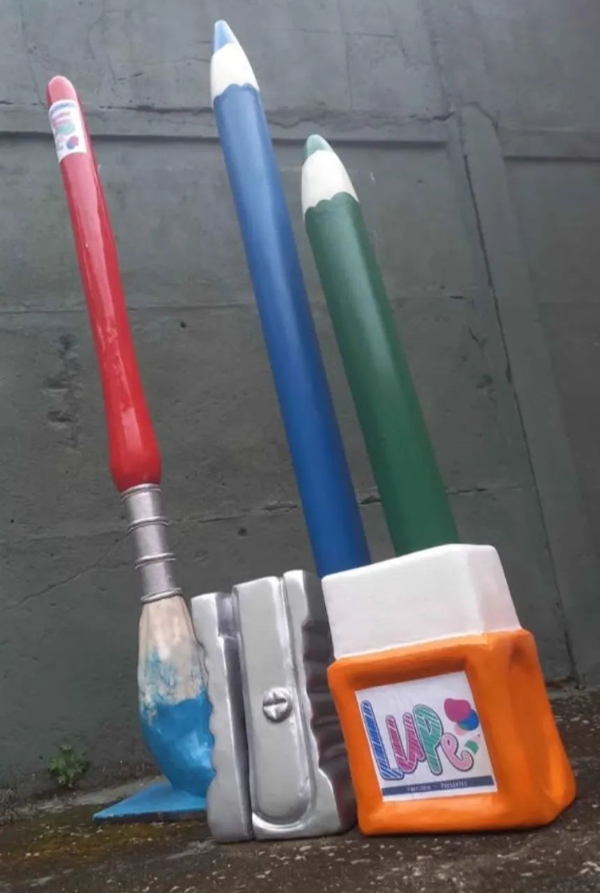 Escultura em fibra de vidro e resina - Foto 6