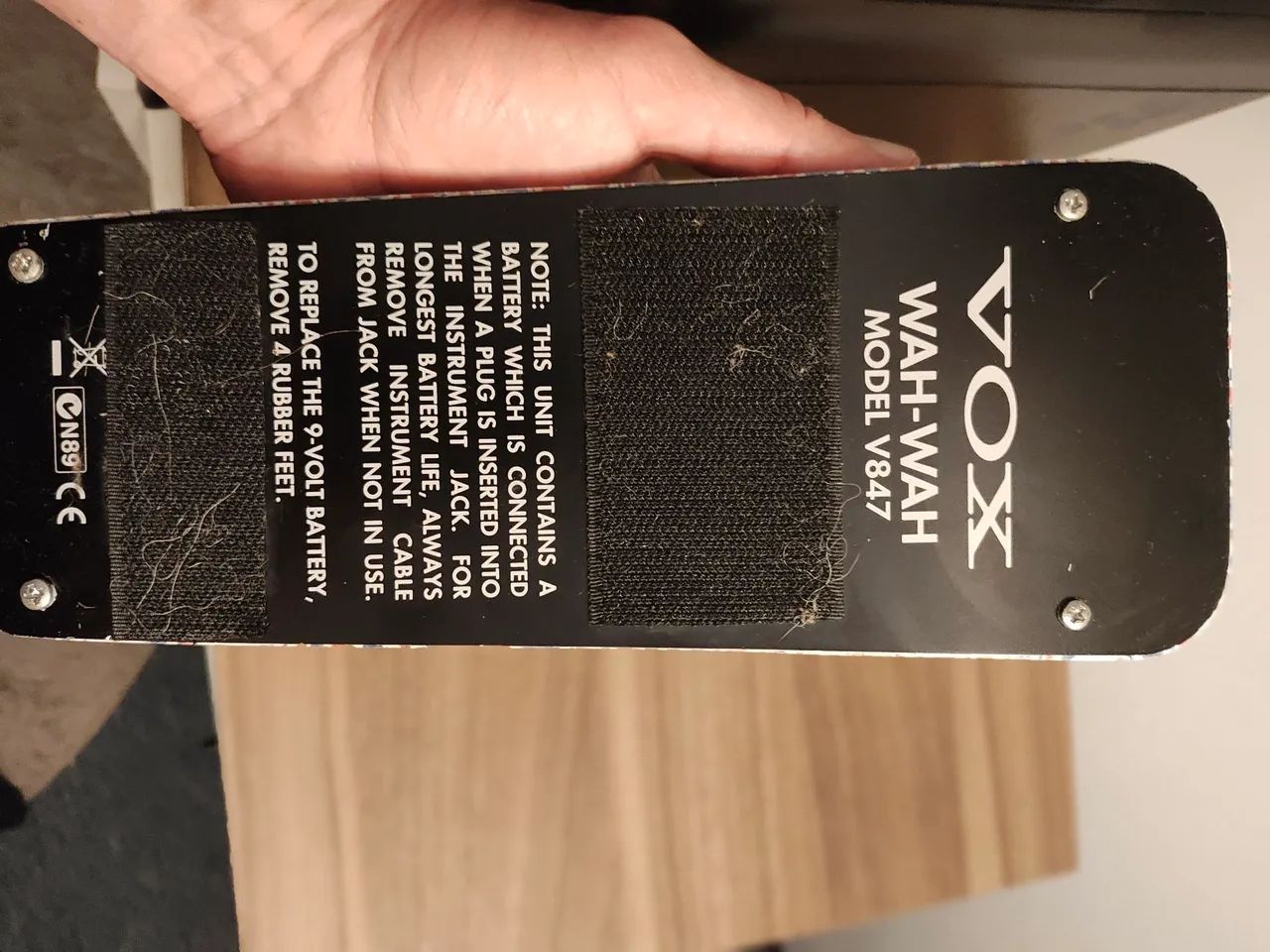 Pedal Wah Wah Vox V847 - Foto 3