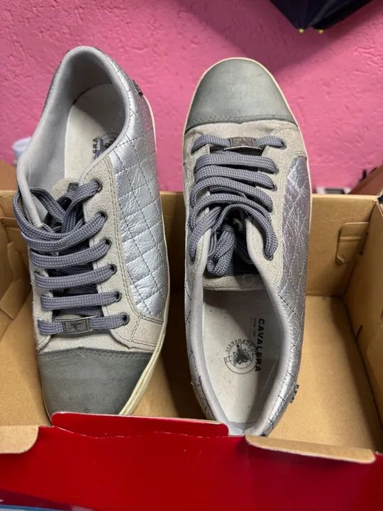 Tênis Casual masculino Prata (CAVALERA) 39 - Foto 2