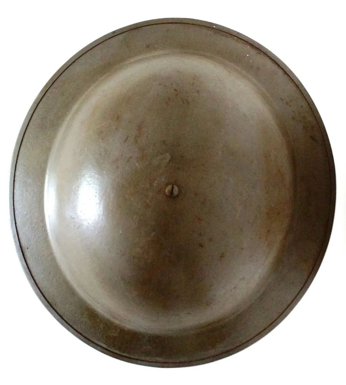 Capacete Americano Antigo em Aço, Primeira Guerra Mundial  - Foto 4